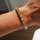 Triangular Tennis Bracelet