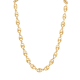 Puffy Retro Link Necklace
