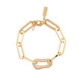 CZ Chain Link Bracelet