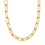 Large Paperclip Chain Necklace