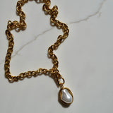 Baroque Pearl Pendant Necklace
