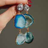 Blue Aurora Earring