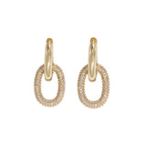 Oval Link Hoop