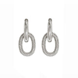 Oval Link Hoop
