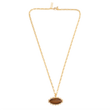 Tiger Eye Pendant Necklace