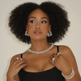 Trapeze Glam Hoop