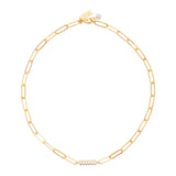 Paperclip CZ Choker
