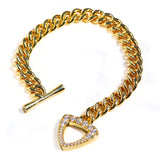 Pave Toggle Bracelet
