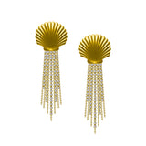 Scallop Shell Earring