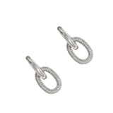 Oval Link Hoop