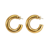 Golden Tubular Hoop