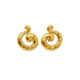 Swirl Statement Stud