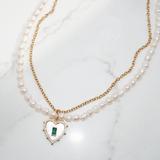 Emerald Love Necklace