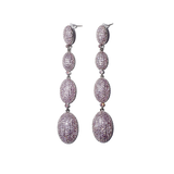 Date Night Drop Earrings - Lavender