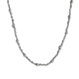 Nugget Necklace | Silver