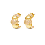 Puffy Pave Hoop