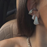 Double CZ Ear Cuff