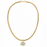 Large Oval Charm Necklace