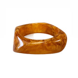 Caramel Acrylic Bangle