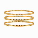 Gold Bangle Set