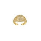 Pave Pinky Ring