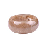 Taupe Brown Resin Bangle