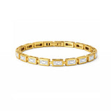 Baguette Bezel Tennis Bracelet