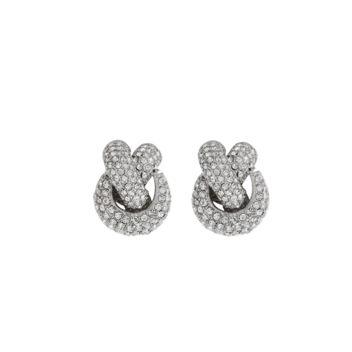 Knotted Pave Studs