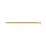 Dainty Tennis Bracelet | Olive