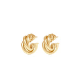 Chunky Twist Hoop