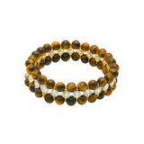 Beaded Tiger’s Eye Bracelet