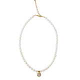 Freshwater Pearl Charm Necklace