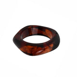 Brown Acrylic Bangle
