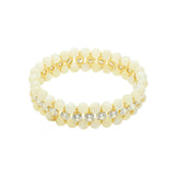 Beaded Mother of Pearl Bracelet