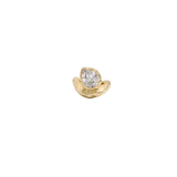 Molten Teardrop Ring | Gold