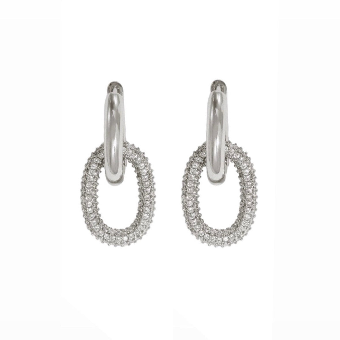 Oval Link Hoop