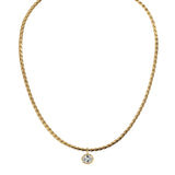 Oval Charm Necklace
