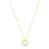 Mother of Pearl Shell Pendant Necklace