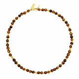 Beaded Tiger’s Eye Choker