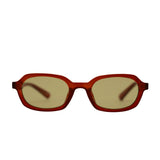 Abby | Burgundy & Light Green
