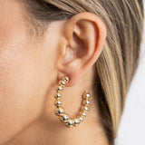 Beaded Hoop