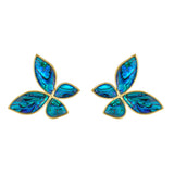 Petal Stud | Blue