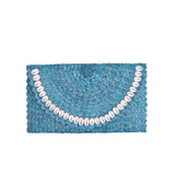 Coco Shell Clutch | Turquoise