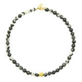 Black & White Zebra Choker