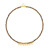 Tiger's Eye Cluster Necklace