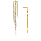 CZ Tassel Earring