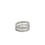 CZ Wrap Ring | Silver