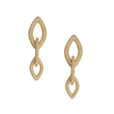 Pave Drop Earrings