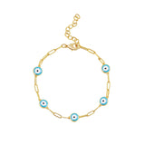 Dainty Evil Eye Bracelet