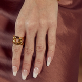 Golden Chain Ring